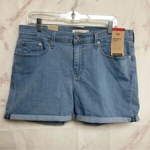 Nwt Levi's Hypersoft Mid Length Shorts - F18